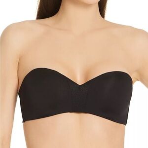 NEW Maidenform Wireless Strapless Black Convertible Bra 36 D NWT